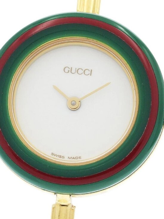 GUCCI Change bezel 11/12.2 white Dial Quartz Ladies Watch_948766 main image 9